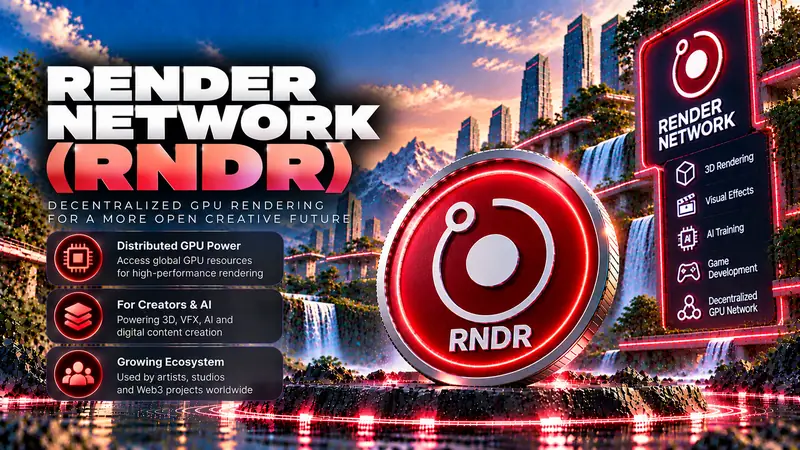 بیتکوین کش - شبکه رندر (RNDR) چیست؟ GPU، هوش مصنوعی و آینده Render